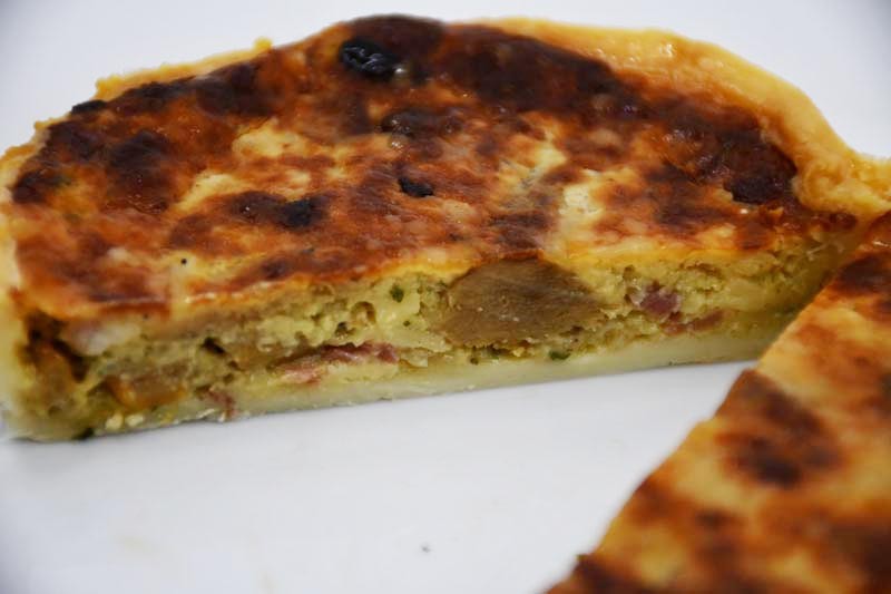 Tortino pancetta e funghi - 180g